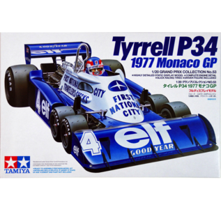 TAMIYA TAM 20053 TYRRELL P34 1977 MONACO GP 1/20 MODEL KIT
