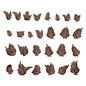 AK INTERACTIVE AK BIT0007 AK Interactive Fern - Basing Bits (25 Pieces)