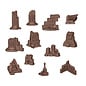 AK INTERACTIVE AK BIT0012 AK Interactive Village Ruins - Basing Bits (12 Pieces)