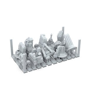 AK INTERACTIVE AK BIT0012 AK Interactive Village Ruins - Basing Bits (12 Pieces)