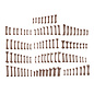 AK INTERACTIVE AK BIT0013 AK Interactive Human Bones - Basing Bits (104 Pieces)
