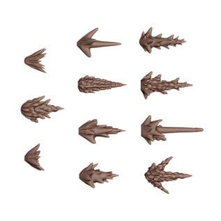 AK INTERACTIVE AK BIT0015 AK Interactive Weapons Shot FX - Basing Bits (54 Pieces)