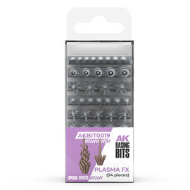AK INTERACTIVE AK BIT0019 AK Interactive Plasma FX - Basing Bits (54 Pieces)