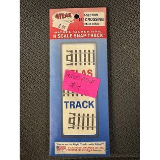 ATLAS RR ATL 2564 15 DEG CROSSING N