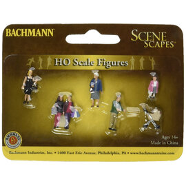 BACHMANN TRAINS BAC 33109 Strolling Figures HO
