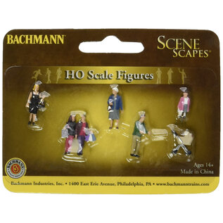 BACHMANN TRAINS BAC 33109 Strolling Figures HO