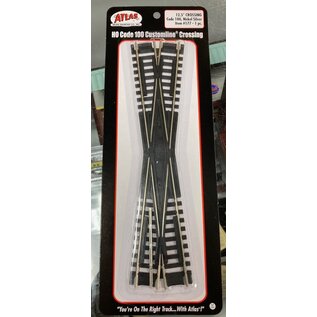 ATLAS RR ATL 177 Code 100 12 1/2 Degree Crossing CL N/S HO