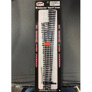 ATLAS RR ATL 283 Left turnout Code 100 Nickel silver #6