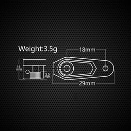 PHD PHD AP1811 PowerHD Aluminum Clamping Servo Horn, 25T, 18mm