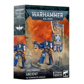GAMES WORKSHOP WAR 99120101455 SPACE MARINES ANCIENT IN TERMINATOR ARMOUR