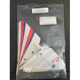 Hobbyzone ERC 1005 Vert and Horz Stab set w/cont. horns Micro Stik