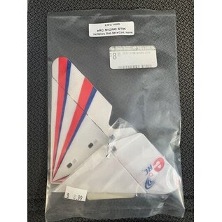 Hobbyzone ERC 1005 Vert and Horz Stab set w/cont. horns Micro Stik