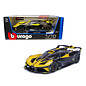 BURAGO BUR 18-11047YL BUGATTI BOLIDE YELLOW 1/18 DIE-CAST slight box damage, item is perfect