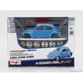 MAISTO MAI 39926 Maisto 1/24 1973 AL VW Beetle (Light Blue)