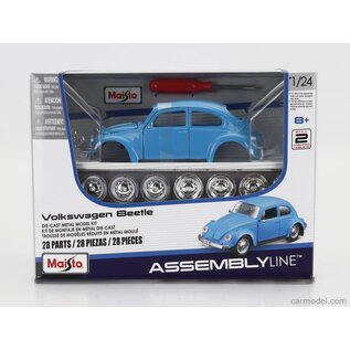 MAISTO MAI 39926 Maisto 1/24 1973 AL VW Beetle (Light Blue)