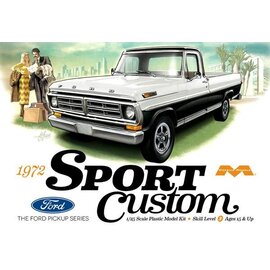 MOEBIUS MOE 1220 1/25 '72 Ford Sport Custom Pick-Up model kit