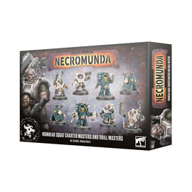 GAMES WORKSHOP WAR 99120599092 NECROMUNDA IRONHEAD SQUAT CHARTER MASTERS AND DRILL MASTERS