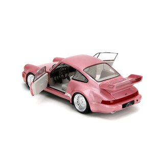 JADA TOYS JAD 35727 Jada 1/18 "Pink Slips" W2 - Porsche 911 Carrera RS (964) (slight box damage-item perfect)