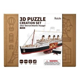 ROLIFE ROE TGL02 Rolife 1912 Eternal Atlantic Voyager 3D Wooden Puzzle