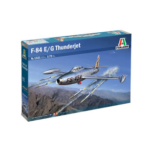 ITALERI ITA 1321 1/72 F-84 G Thunderjet Plastic Model