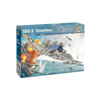 ITALERI ITA 2841 SBD-3 DAUNTLESS 1/48 PLASTIC MODEL