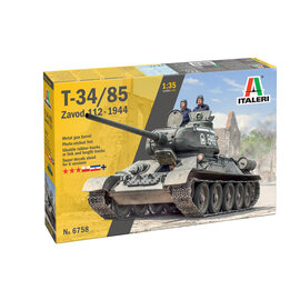 ITALERI ITA 6758 T-34/85 ZAVOD 112-1944 PLASTIC MODEL
