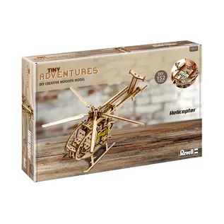 REVELL GERMANY REV 00611 TINY ADVENTURES HELICOPTER 152 PARTS