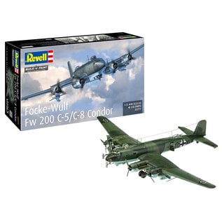 REVELL GERMANY REV 03777 FOCKE-WULF FW 200 C-5/C-8 CONDOR PLASTIC MODEL