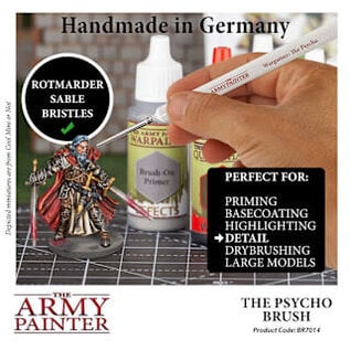 THE ARMY PAINTER TAP BR7041 Army Painter Wargamer: The Psycho Brush