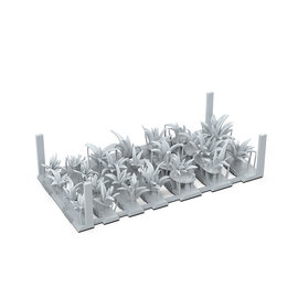 AK INTERACTIVE AK BIT0001 AK Interactive Grass Tufts - Basing Bits (22 Pieces)