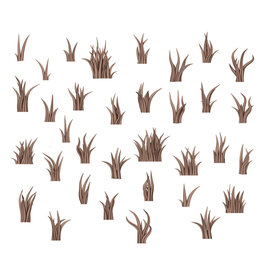 AK INTERACTIVE AK BIT0002 AK Interactive Tall Grass - Basing Bits (35 Pieces)