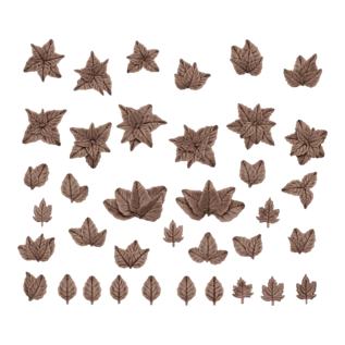 AK INTERACTIVE AK BIT0004 AK Interactive Forest Leaves - Basing Bits (35 Pieces)