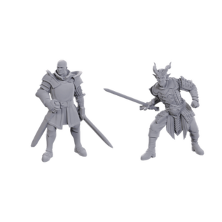 WIZKIDS WK 96370 D&D Nolzur's Marvelous Miniatures: Special Edition Baldur's Gate 3: Ulder Ravengard & Zevlor