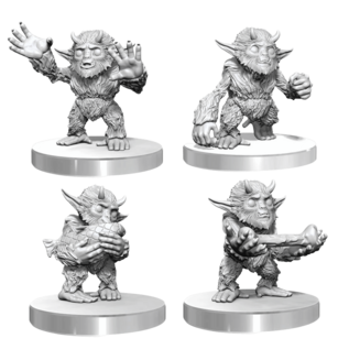 WIZKIDS WK 90780 D&D Nolzur's Marvelous Unpainted Miniatures: Wave 26: Yeti Tykes