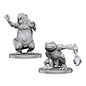 WIZKIDS WK 97587 Pathfinder Battles Deep Cuts Unpainted Miniatures: Boggard Scout & Castoroides