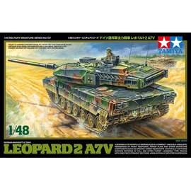 TAMIYA TAM 32607 LEOPARD 2 A7V 1/48 PLASTIC MODEL