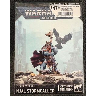GAMES WORKSHOP WAR 99120101440 SPACE WOLVES NJAL STORMCALLER