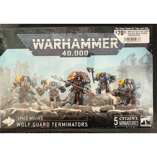 GAMES WORKSHOP WAR 99120101441 SPACE WOLVES WOLF GUARD TERMINATORS