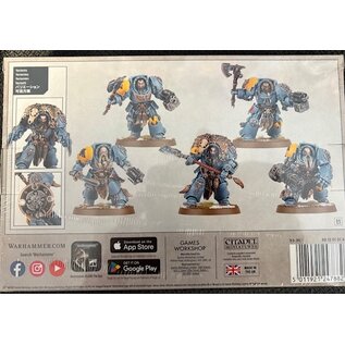 GAMES WORKSHOP WAR 99120101441 SPACE WOLVES WOLF GUARD TERMINATORS