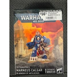 GAMES WORKSHOP WAR 99120101450 ULTRAMARINES MARNEUS CALGAR IN ARMOUR OF ANTILOCHUS
