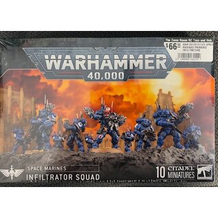 GAMES WORKSHOP WAR 99120101325 SPACE MARINES: INFILTRATOR SQUAD