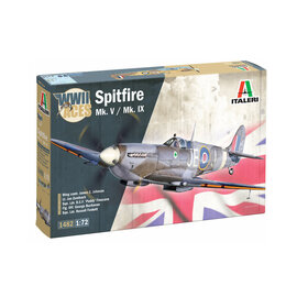 ITALERI ITA 1482 SPITFIRE MK.V / MK.IX 1/72 PLASTIC MODEL
