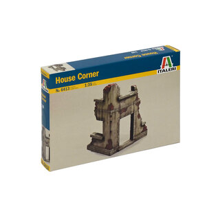 ITALERI ITA 6413 1/35 House Corner PLASTIC MODEL
