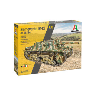 ITALERI ITA 6759 SEMOVENTE M42 da 75/34 1/35 PLASTIC MODEL