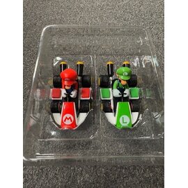 CARRERA CAR 333 Mario and Luigi Carrera GO slot cars (brand new removed from set)