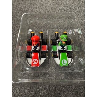 CARRERA CAR 333 Mario and Luigi Carrera GO slot cars (brand new removed from set)