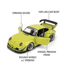 JADA TOYS JAD 36472 Jada 1/18 "Pink Slips" W7 - Porsche RWB Genki