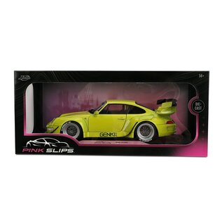 JADA TOYS JAD 36472 Jada 1/18 "Pink Slips" W7 - Porsche RWB Genki