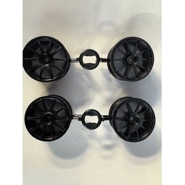 TAMIYA TAM 19335732 WHEEL BAG 2PCS BLACK 10 SPOKE