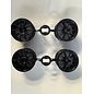 TAMIYA TAM 19335732 WHEEL BAG 2PCS BLACK 10 SPOKE